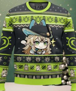Genshin Impact Kirara Ugly Christmas Sweater