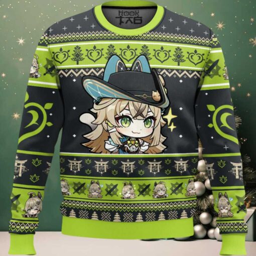 Genshin Impact Kirara Ugly Christmas Sweater