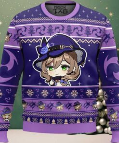 Genshin Impact Lisa Ugly Christmas Sweater