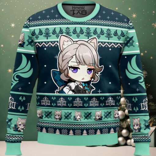 Genshin Impact Lynette Ugly Christmas Sweater
