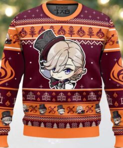 Genshin Impact Lyney Ugly Christmas Sweater