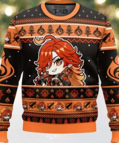 Genshin Impact Mavuika Ugly Christmas Sweater