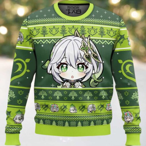 Genshin Impact Nahida Ugly Christmas Sweater