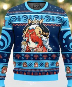 Genshin Impact Nilou Ugly Christmas Sweater