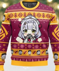 Genshin Impact Noelle Ugly Christmas Sweater