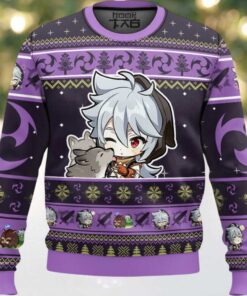 Genshin Impact Razor Ugly Christmas Sweater