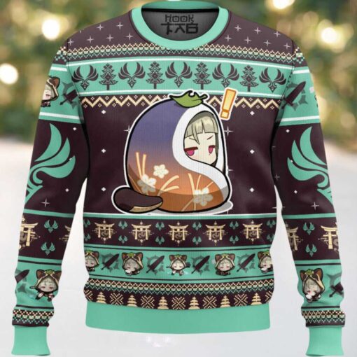 Genshin Impact Sayu Ugly Christmas Sweater