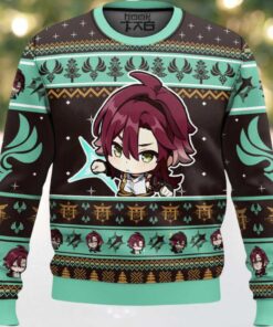 Genshin Impact Shikanoin Heizou Ugly Christmas Sweater