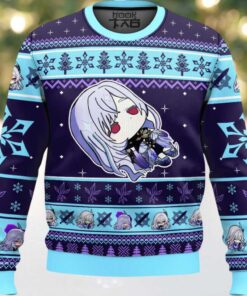 Genshin Impact Skirk Ugly Christmas Sweater