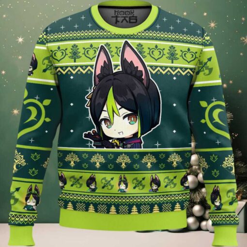 Genshin Impact Tighnari Ugly Christmas Sweater