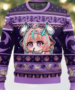 Genshin Impact Varesa Ugly Christmas Sweater
