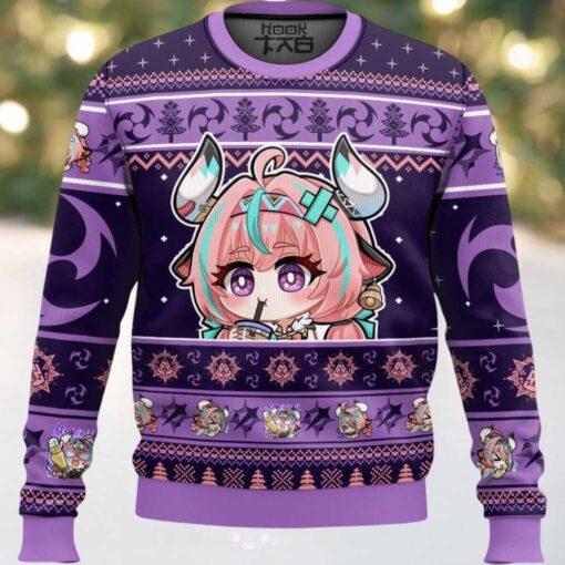 Genshin Impact Varesa Ugly Christmas Sweater