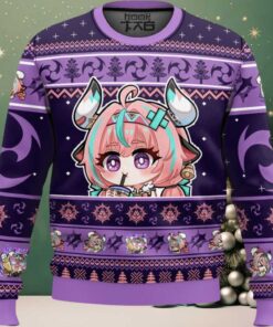 Genshin Impact Varesa Ugly Christmas Sweater