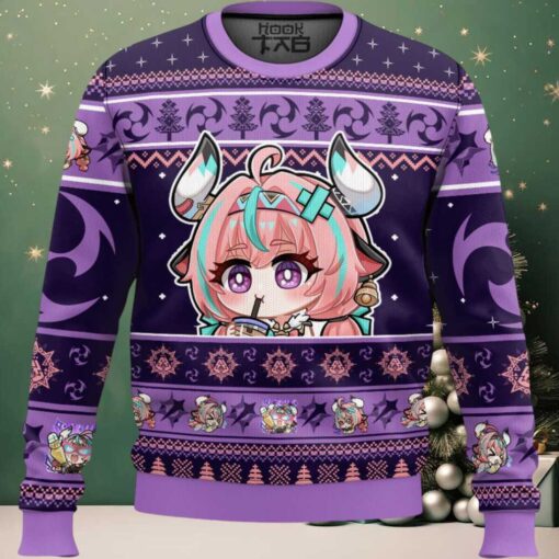 Genshin Impact Varesa Ugly Christmas Sweater