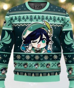 Genshin Impact Venti Ugly Christmas Sweater