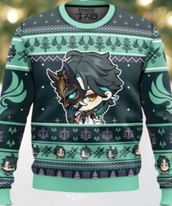 Genshin Impact Xiao Ugly Christmas Sweater