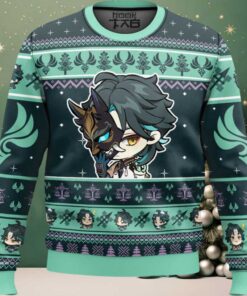 Genshin Impact Xiao Ugly Christmas Sweater
