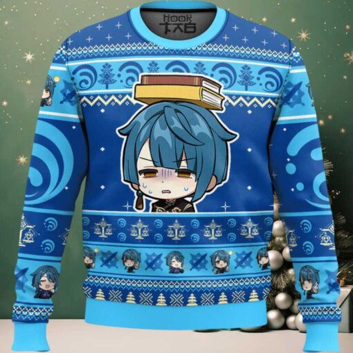 Genshin Impact Xingqiu Ugly Christmas Sweater