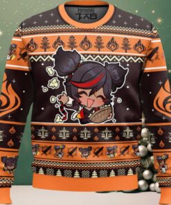 Genshin Impact Xinyan Ugly Christmas Sweater