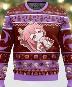 Genshin Impact Yae Miko Ugly Christmas Sweater