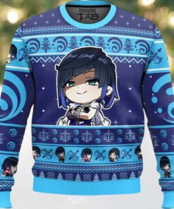 Genshin Impact Yelan Ugly Christmas Sweater