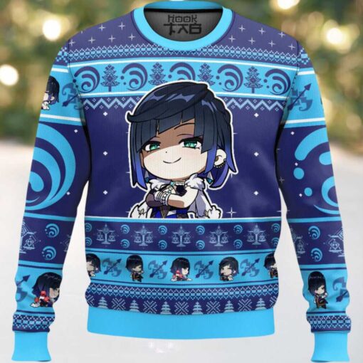Genshin Impact Yelan Ugly Christmas Sweater