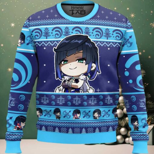 Genshin Impact Yelan Ugly Christmas Sweater
