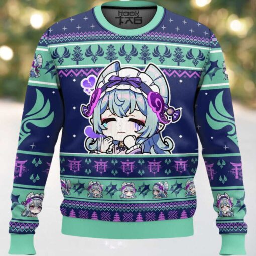 Genshin Impact Yumemizuki Mizuki Ugly Christmas Sweater