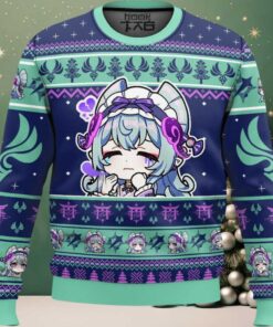 Genshin Impact Yumemizuki Mizuki Ugly Christmas Sweater
