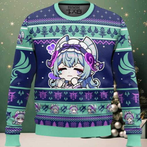 Genshin Impact Yumemizuki Mizuki Ugly Christmas Sweater