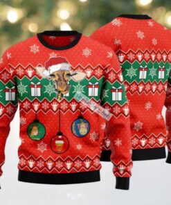 Giraffe Face Ugly Christmas Sweater Red Mens Sweatshirt, hoodie, sweater, long sleeve and tank top Giraffe Face Ugly Christmas Sweater Red Mens Sweatshirt