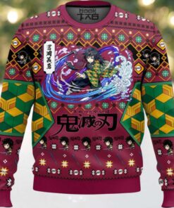 Giyu Tomioka Ugly Christmas Sweater