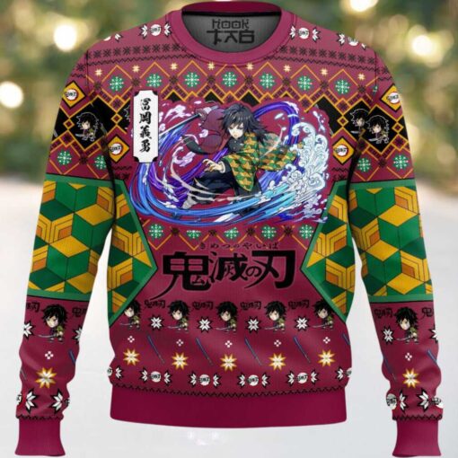 Giyu Tomioka Ugly Christmas Sweater