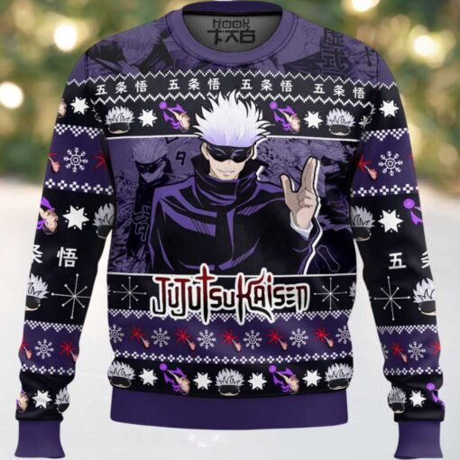 Gojo Satoru Jujutsu Kaisen Ugly Sweater