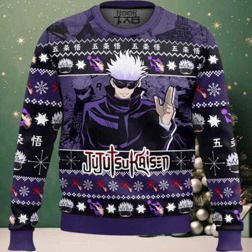 Gojo Satoru Jujutsu Kaisen Ugly Sweater