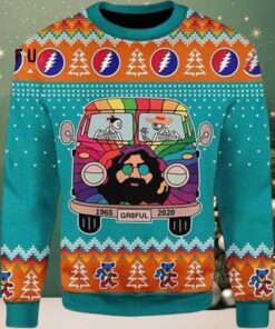 Grateful Dead Music 2025 Ugly Christmas Sweater