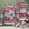 Black & White Snowflake Pattern “Modelo Beer Logo Edition” Ugly Christmas Sweater