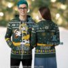Chicago Bears Cool Reindeer Christmas Lights Ugly Zip Up Hoodie 3D Print Chicago Bears Cool Reindeer Christmas Lights Ugly Zip Up Hoodie 3D Print