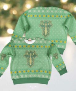 Green Mantis Ugly Christmas Black Clover