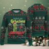 Navy Blue Heart Pattern “Wu Tang Clan Members Christmas Edition” Ugly Christmas Sweater
