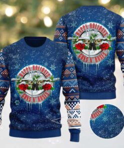 Guns N’ Roses Music Fans Gift Ugly Christmas Sweater