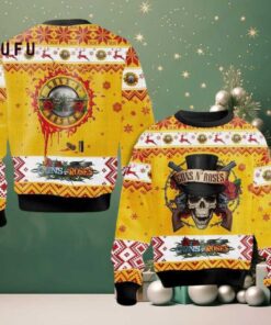 Guns N Roses November Rain Christmas Ugly Sweater