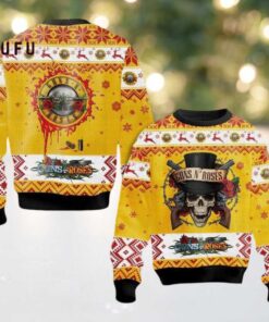 Guns N Roses November Rain Christmas Ugly Sweater