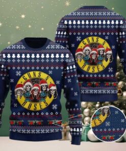Guns N’ Roses Rock Music Ugly Christmas Sweater