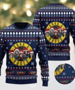 Guns N’ Roses Rock Music Ugly Christmas Sweater