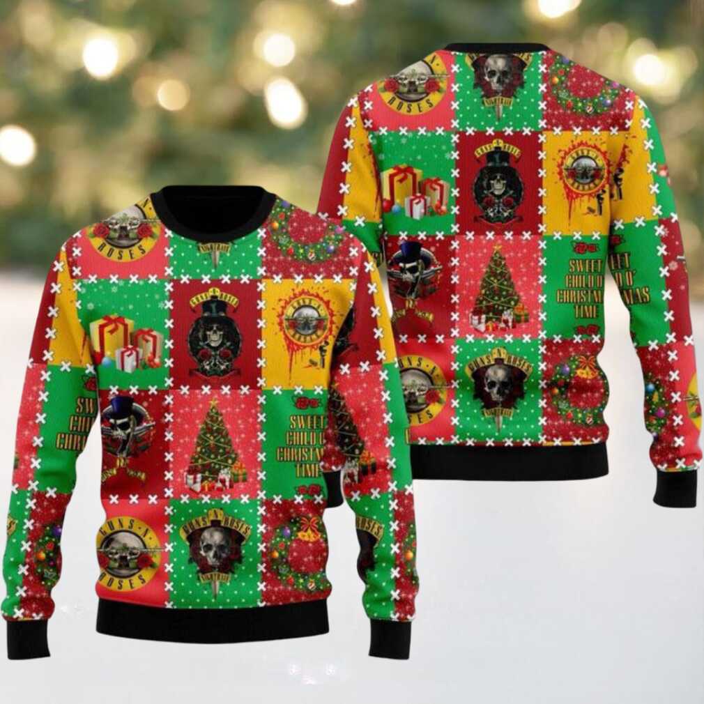 Guns N’ Roses Sweet Child o’ Mine 2025 Christmas Ugly Sweater Guns N’ Roses Sweet Child o’ Mine 2025 Christmas Ugly Sweater