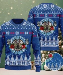 Guns N’ Roses Xmas Snow Ugly Christmas Sweater