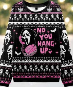 Halloween No You Hang Up Ugly Christmas Sweater