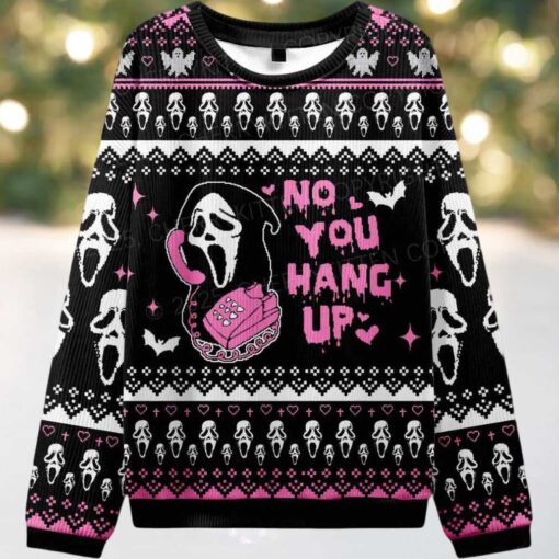 Halloween No You Hang Up Ugly Christmas Sweater
