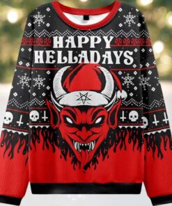 Happy Helladays Ugly Christmas Sweater